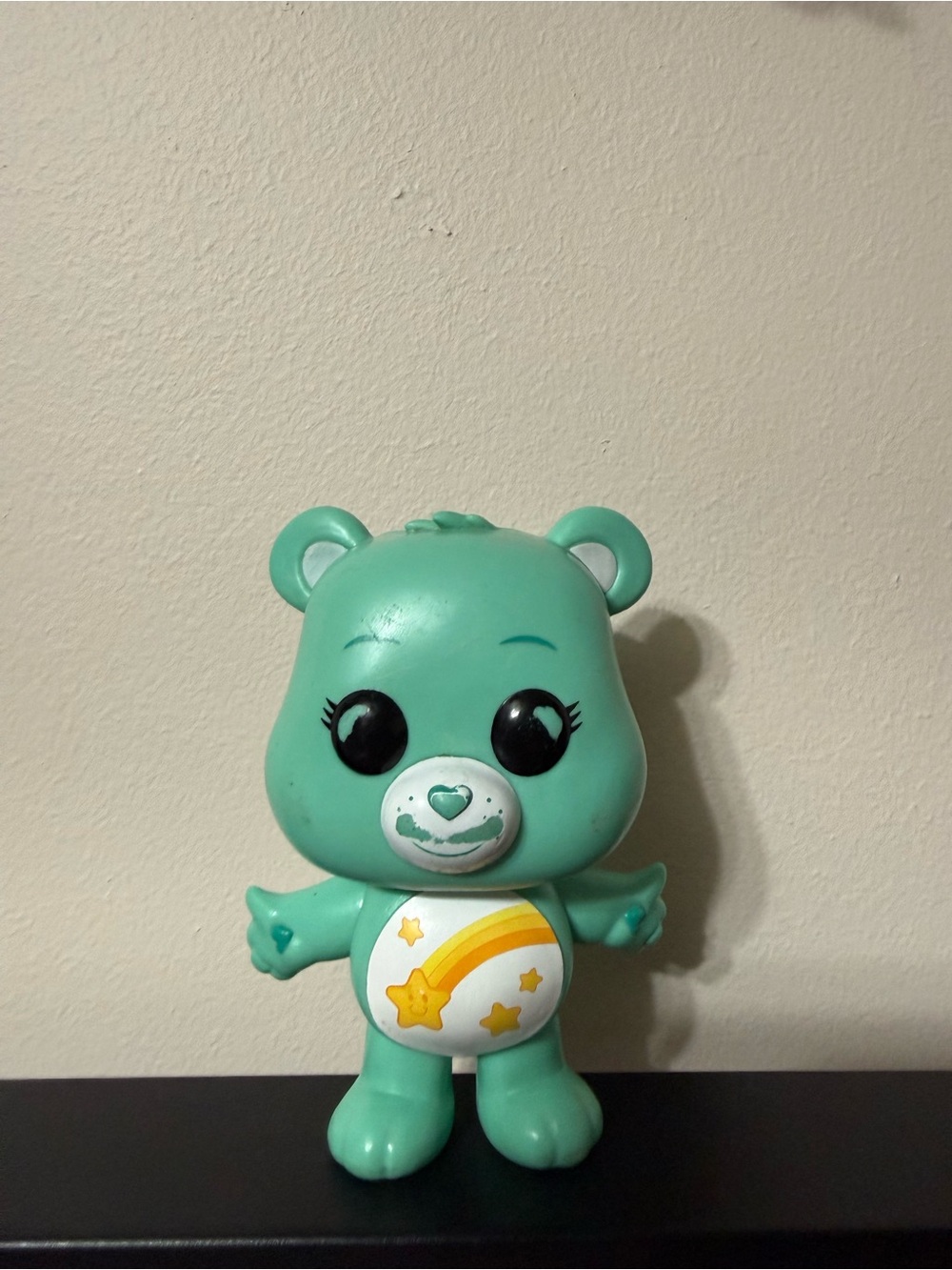 💖4/$25- Care Bears Funko Pop Style Cheer Bear Vinyl Figure Toy Green Aqua